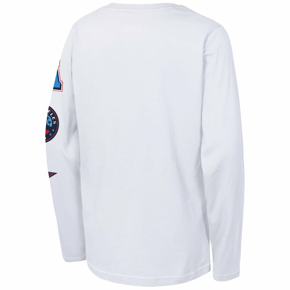 Outerstuff Youth 2026 NBA All-Star Game Long Sleeve T-Shirt White - NBA