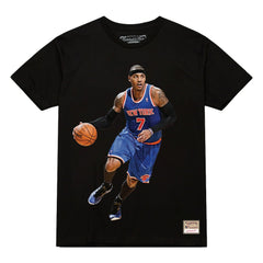 Carmelo Anthony New York Knicks Male Adult Black NBA ULTIMATE PLAYER NUMBER TEE - NBA