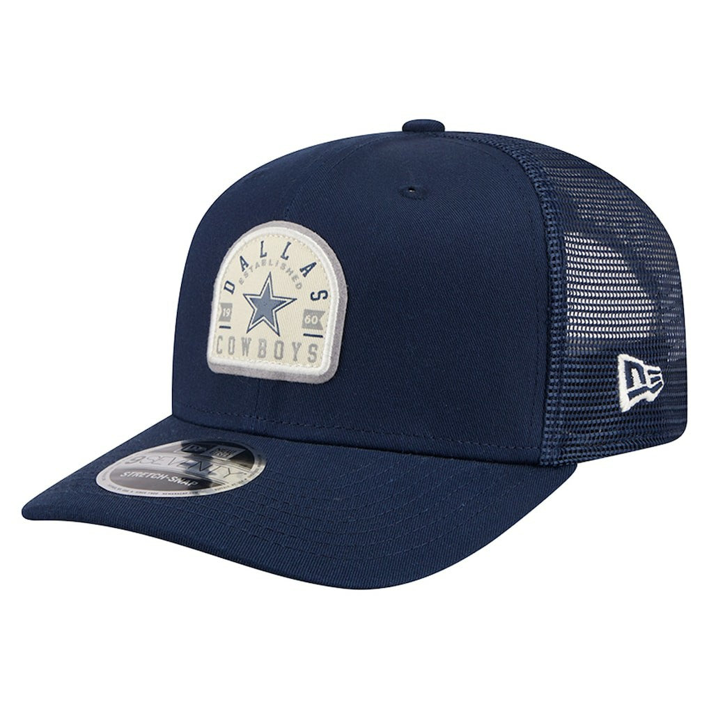Dallas Cowboys New Era Contest 9SEVENTY Adjustable Trucker Hat Navy | NFL