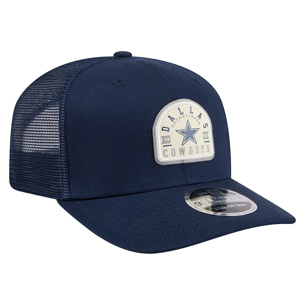 Dallas Cowboys New Era Contest 9SEVENTY Adjustable Trucker Hat Navy | NFL