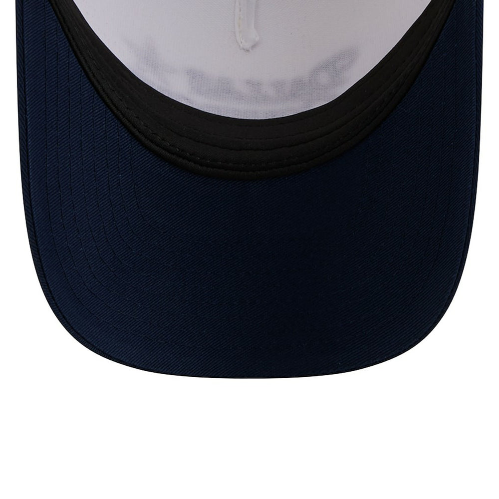 Dallas Cowboys New Era Women's Retro A-Frame 9FORTY Adjustable Hat Cream/Navy | NFL