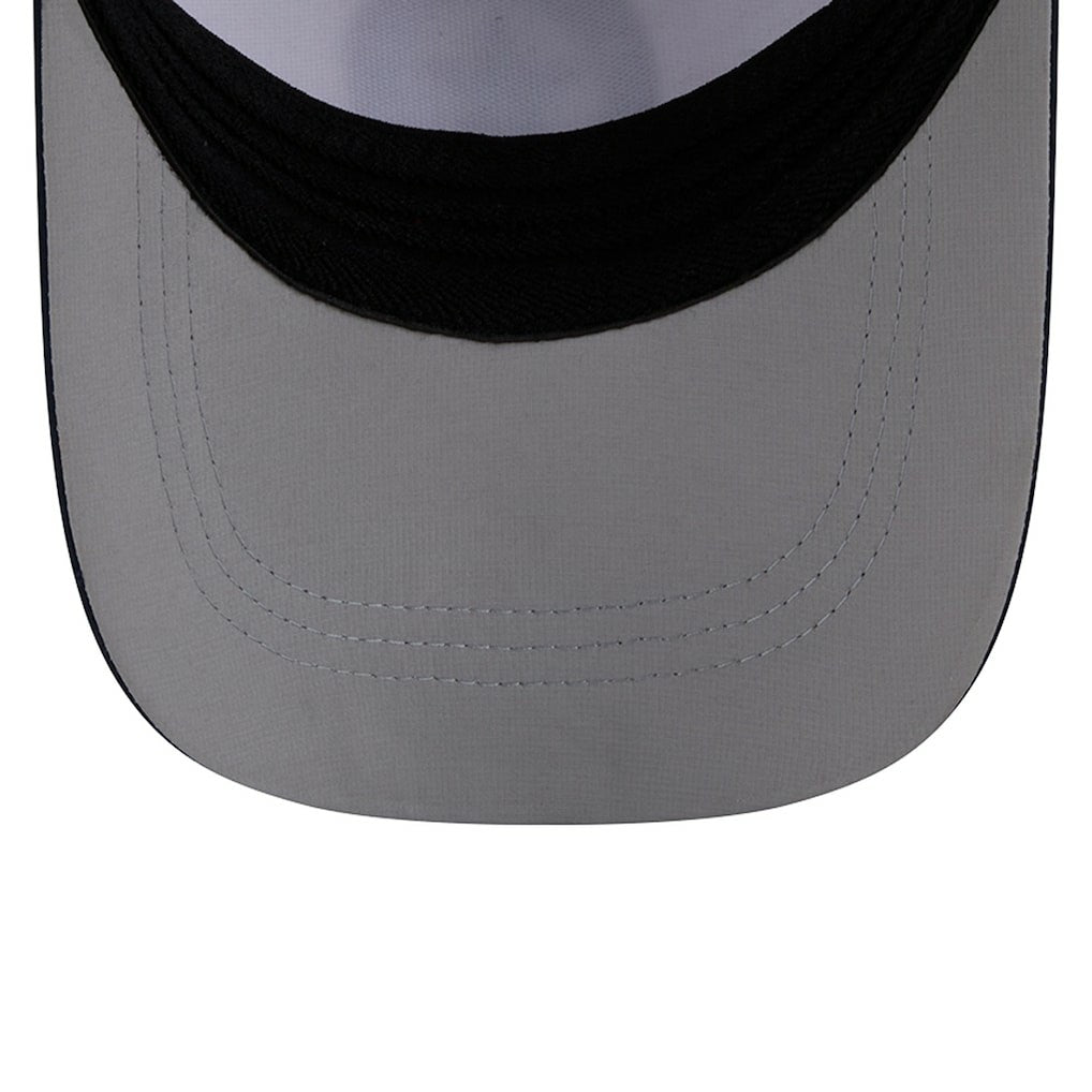 Dallas Cowboys New Era Patch 39THIRTY A-Frame M-Crown Perforated Flex Hat White/Navy | NFL