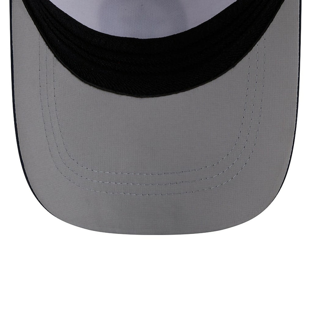 Dallas Cowboys New Era Patch 39THIRTY A-Frame M-Crown Perforated Flex Hat White/Navy | NFL
