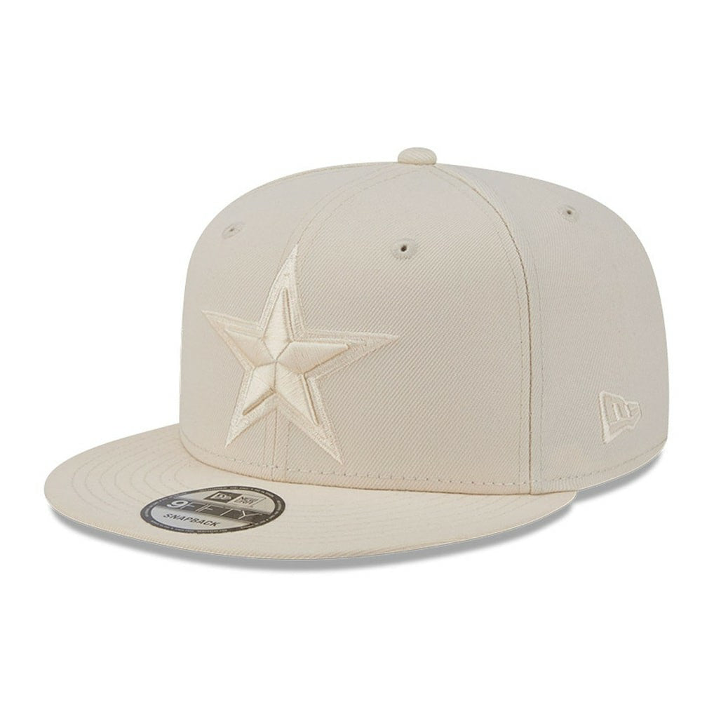 Dallas Cowboys New Era Colorpack 9FIFTY Snapback Hat Cream | NFL