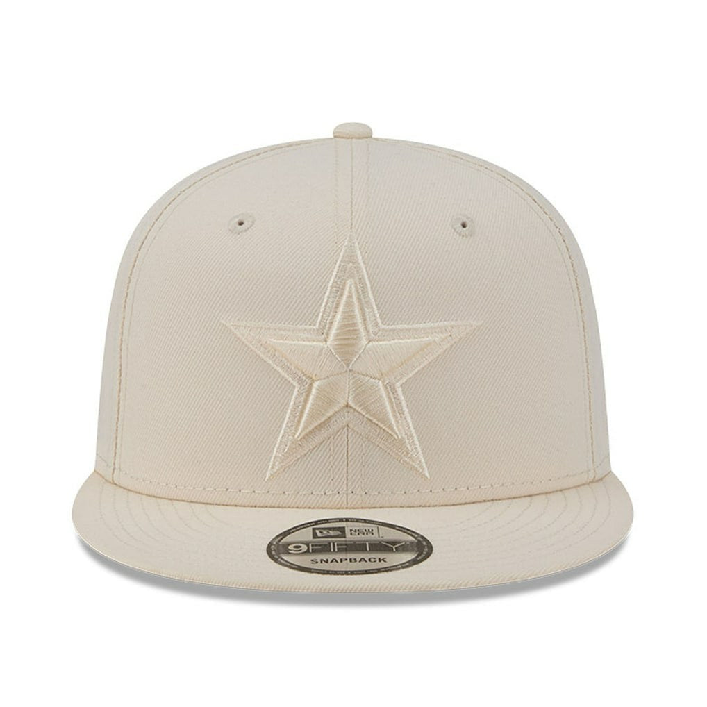 Dallas Cowboys New Era Colorpack 9FIFTY Snapback Hat Cream | NFL