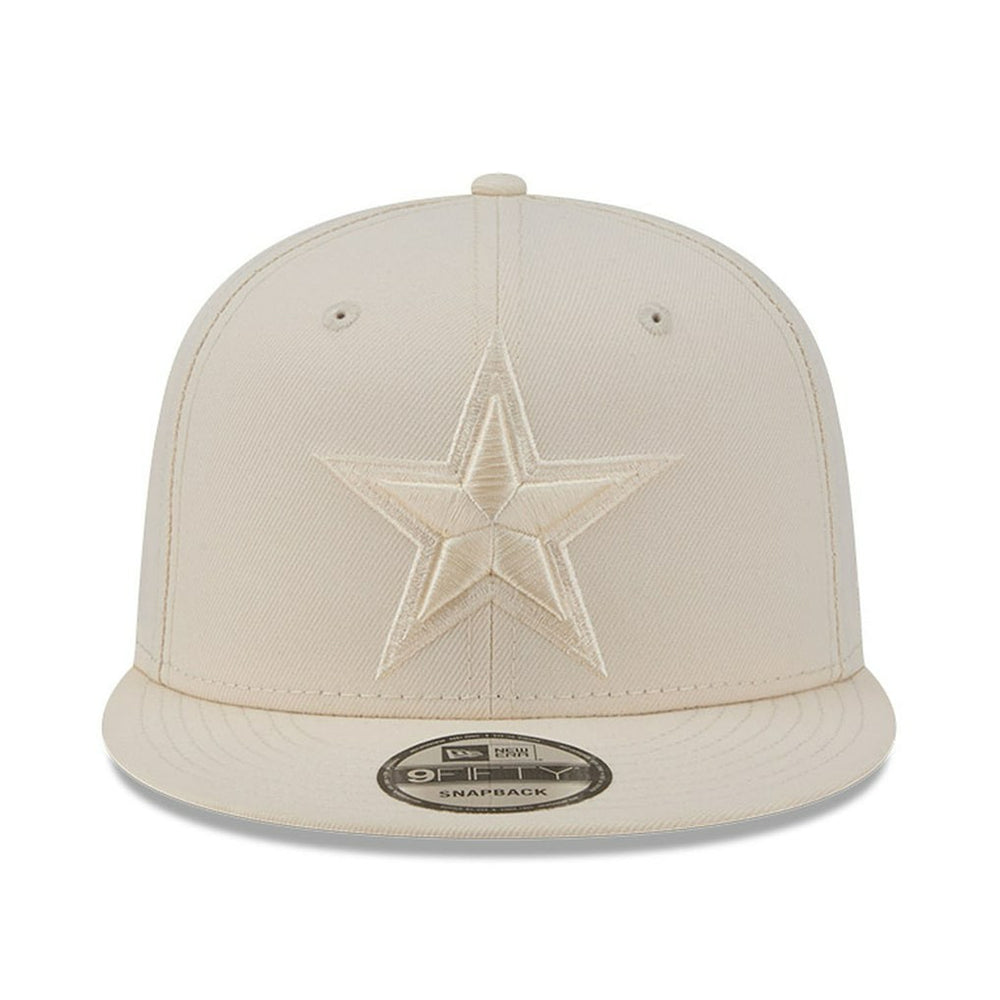 Dallas Cowboys New Era Colorpack 9FIFTY Snapback Hat Cream | NFL
