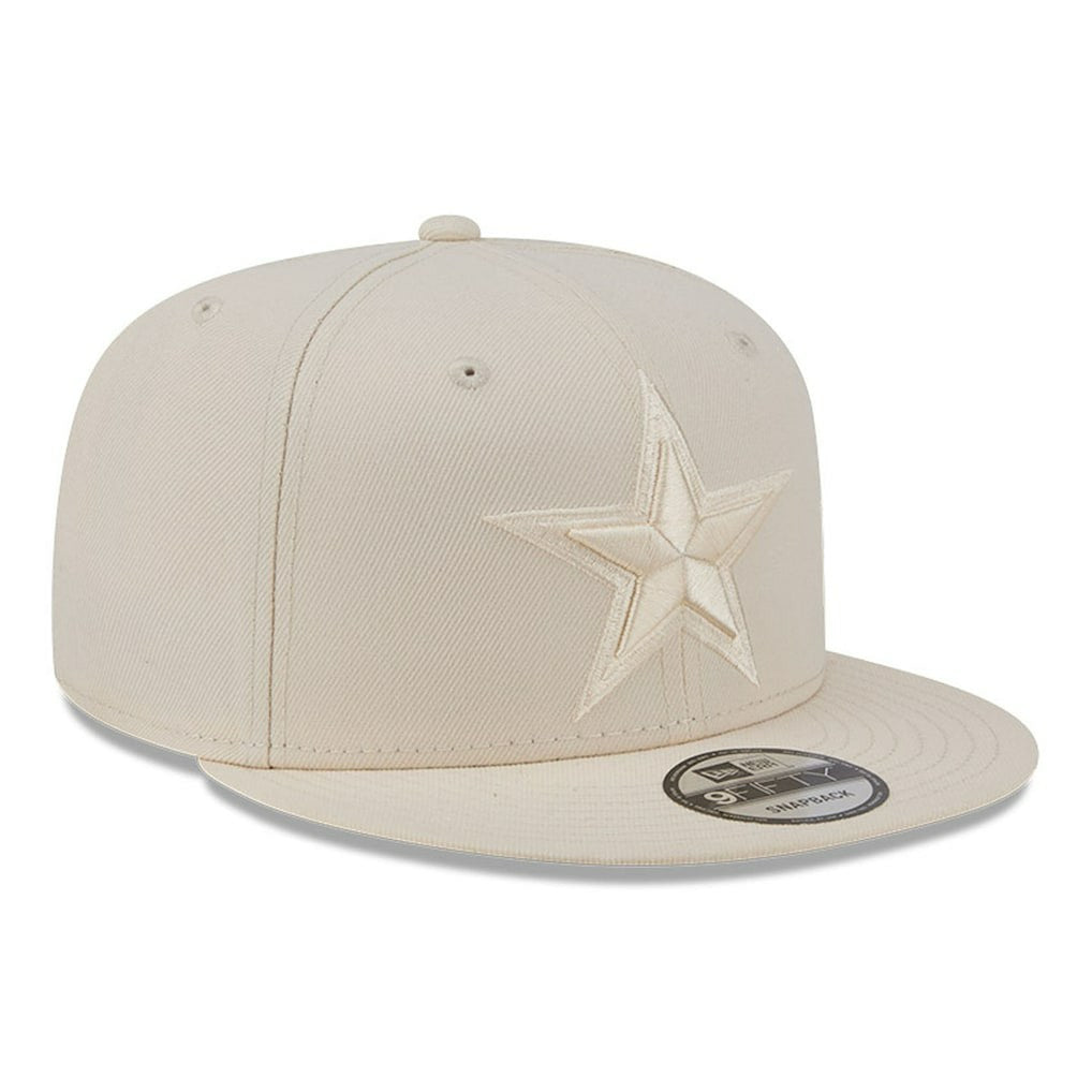 Dallas Cowboys New Era Colorpack 9FIFTY Snapback Hat Cream | NFL