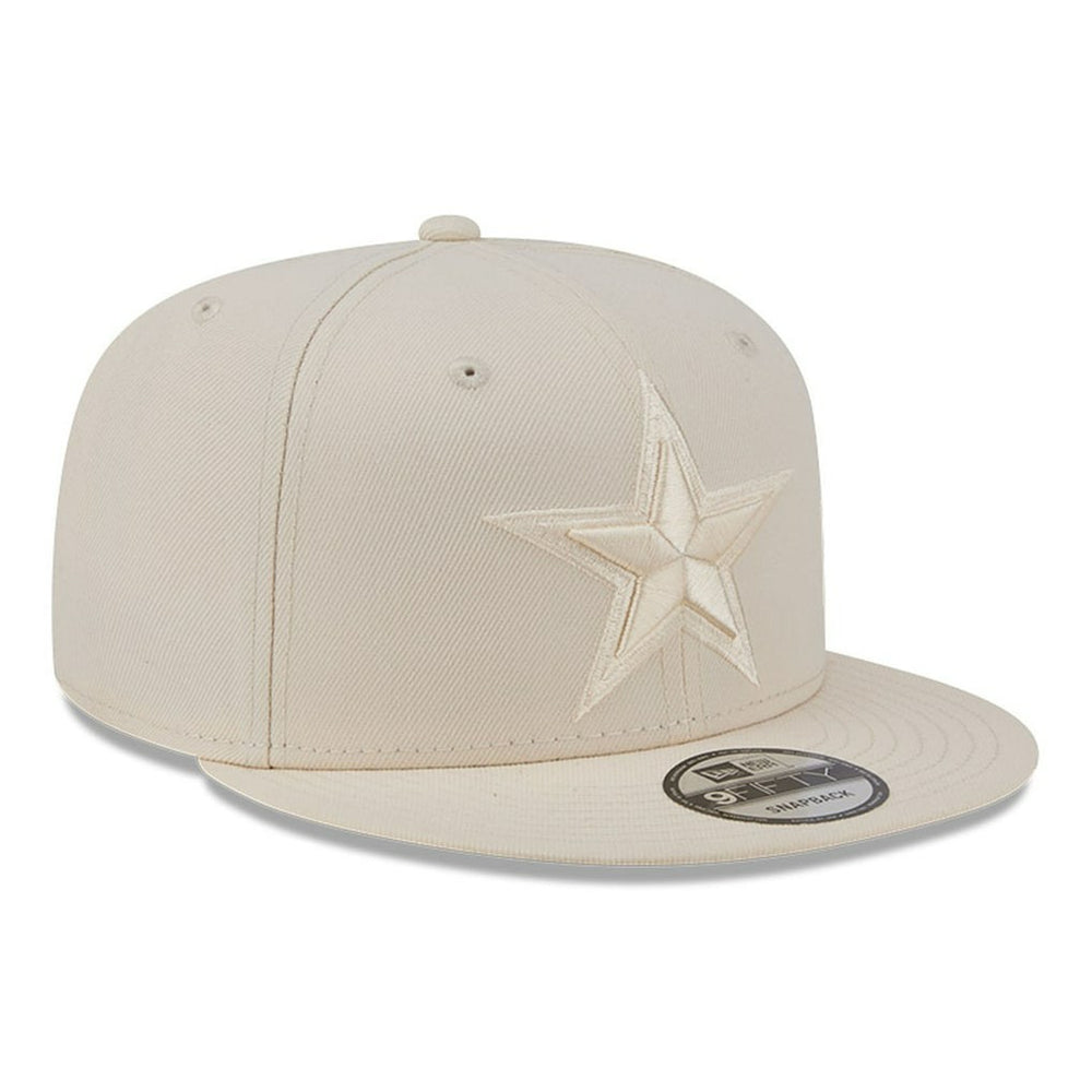 Dallas Cowboys New Era Colorpack 9FIFTY Snapback Hat Cream | NFL