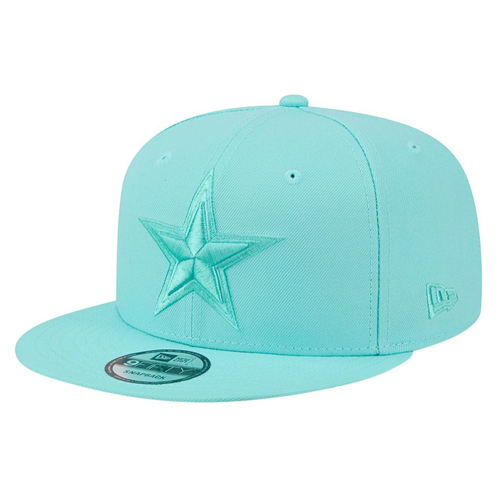 Dallas Cowboys New Era Colorpack 9FIFTY Snapback Hat Turquoise | NFL
