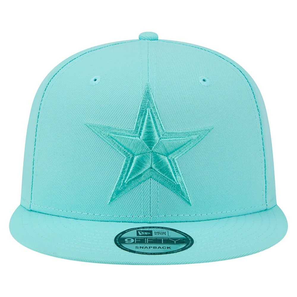 Dallas Cowboys New Era Colorpack 9FIFTY Snapback Hat Turquoise | NFL
