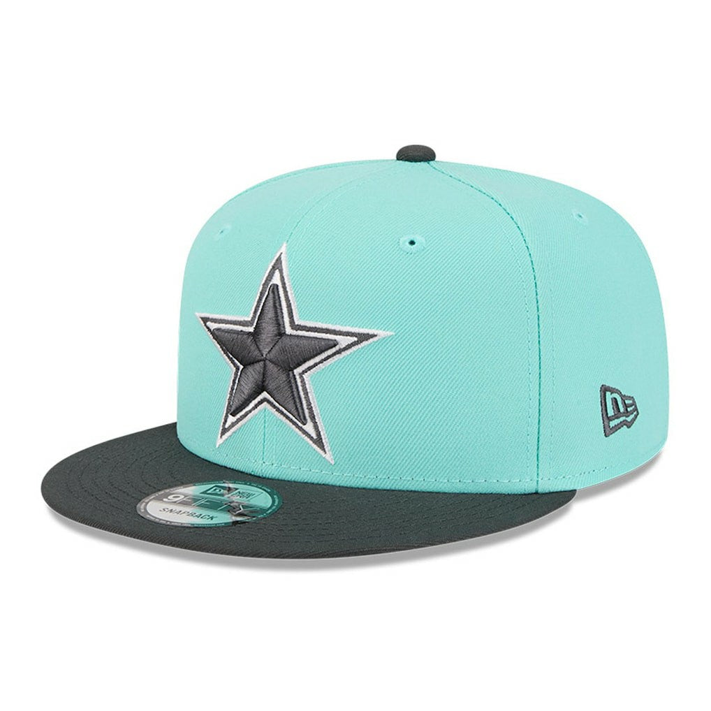 Dallas Cowboys New Era Two-Tone Color Pack 9FIFTY Snapback Hat Light Blue/Navy | NFL