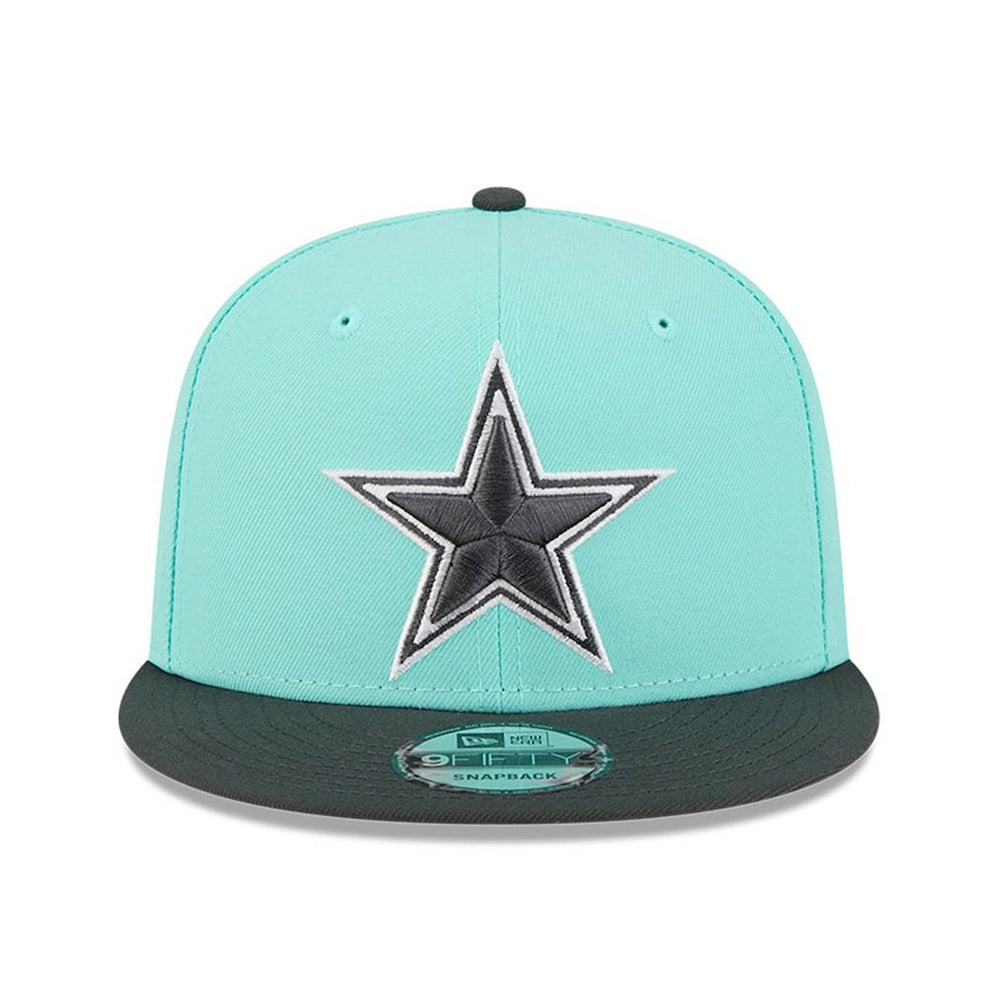Dallas Cowboys New Era Two-Tone Color Pack 9FIFTY Snapback Hat Light Blue/Navy | NFL