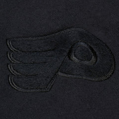 Philadelphia Flyers Mitchell & Ness Phantom Fleece Crew Neck Sweatshirt - Black - NHL