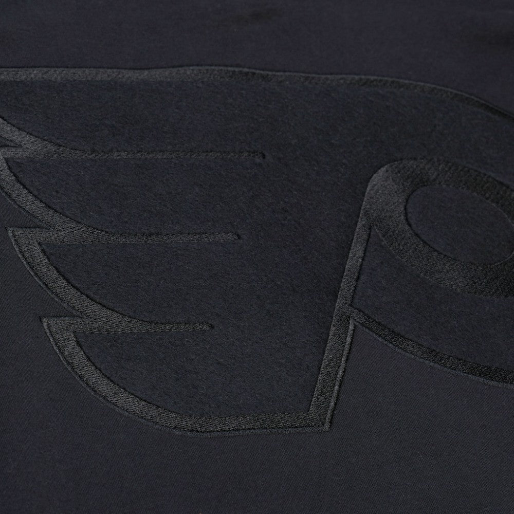 Philadelphia Flyers Mitchell & Ness Phantom Fleece Crew Neck Sweatshirt - Black - NHL
