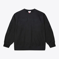 Detroit Red Wings Mitchell & Ness Phantom Fleece Crew Neck Sweatshirt - Black - NHL