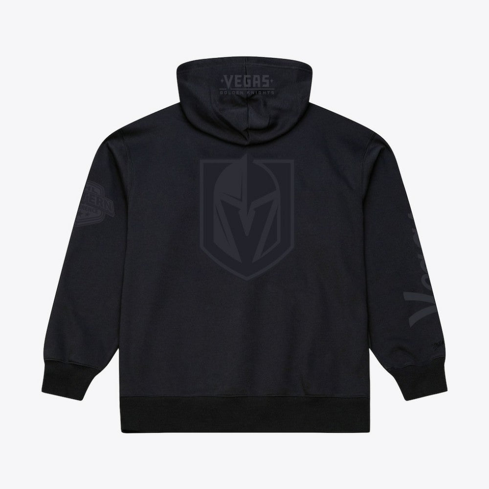 Vegas Golden Knights Mitchell & Ness Phantom Fleece Hoodie - Black - NHL