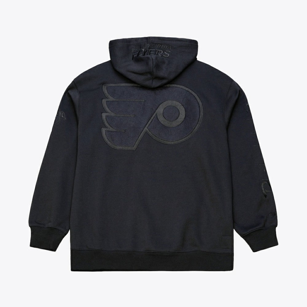 Philadelphia Flyers Mitchell & Ness Phantom Fleece Hoodie - Black - NHL