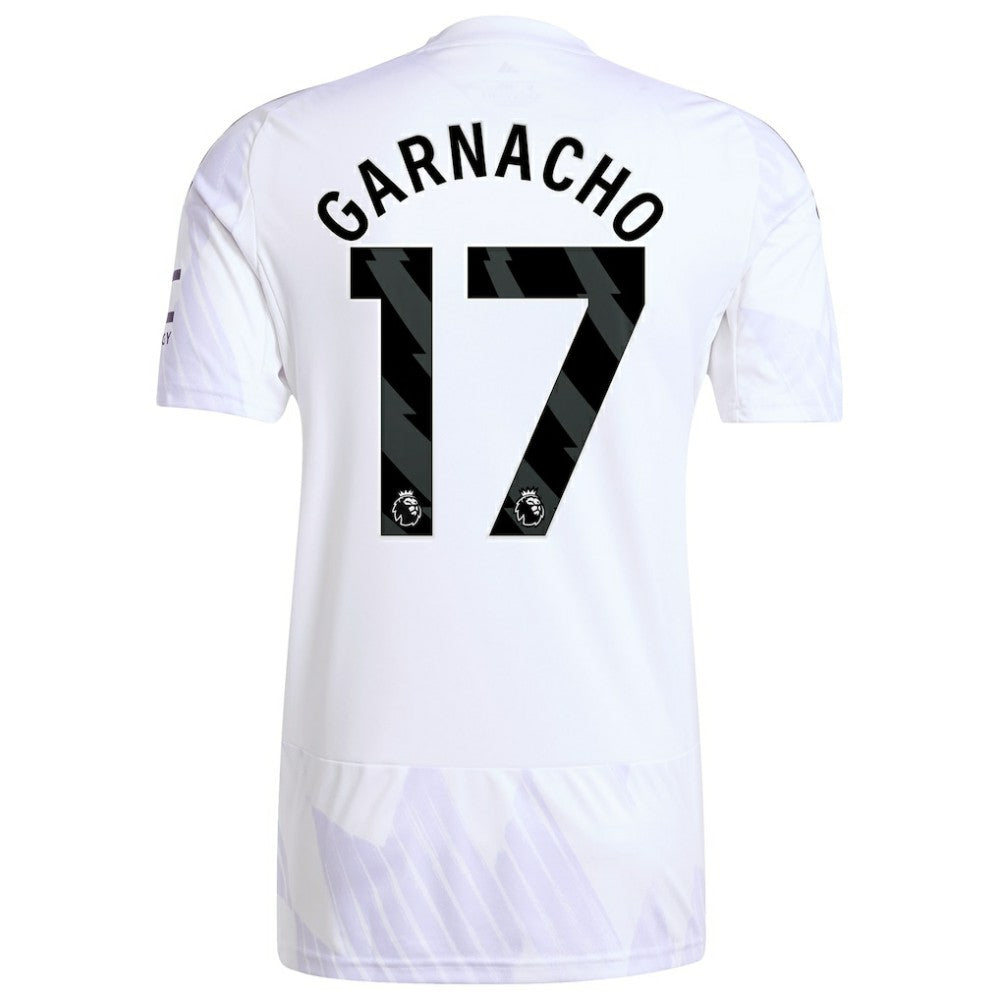Alejandro Garnacho Manchester United 2025/26 Away Replica Player Jersey White | Adidas online