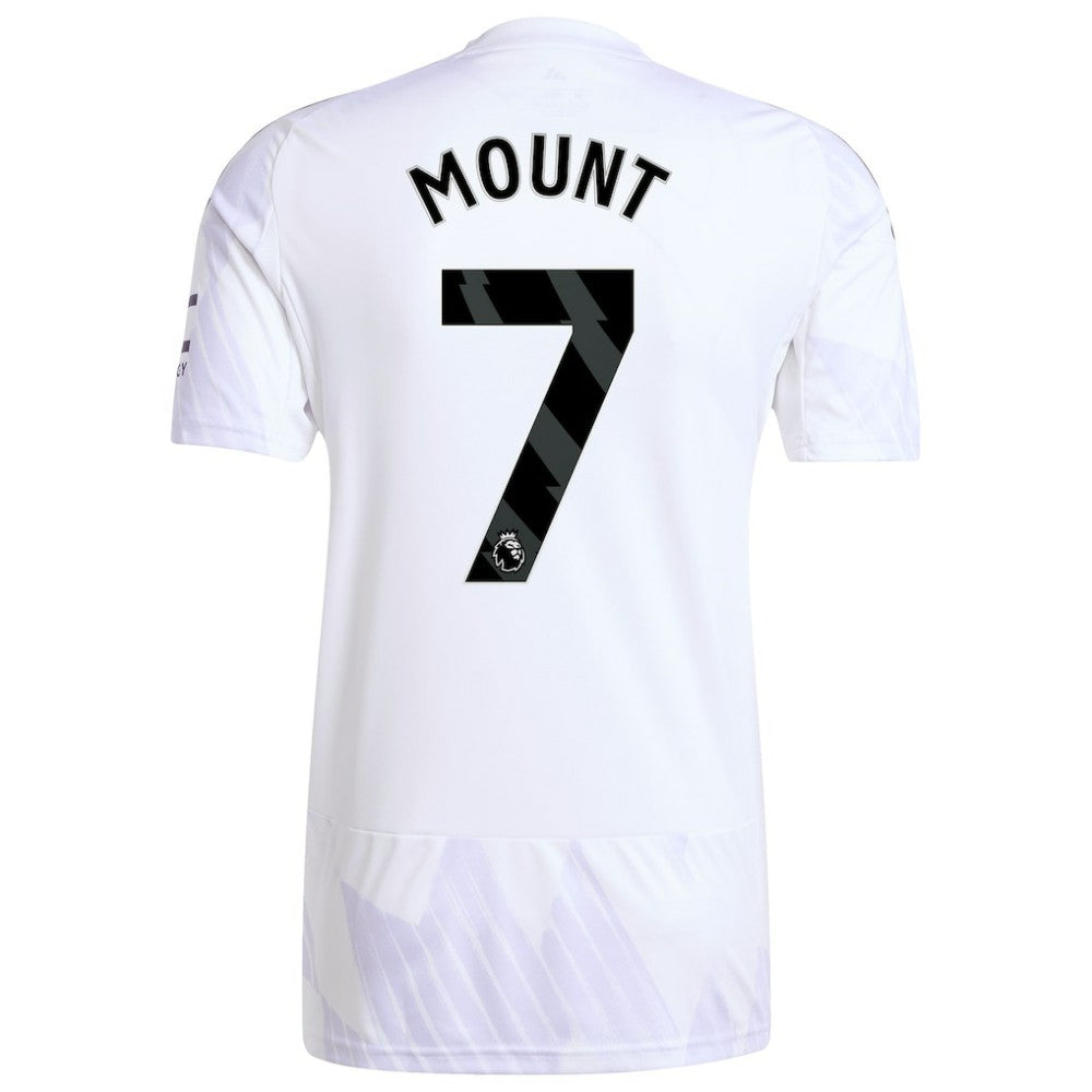 Mason Mount Manchester United 2025/26 Away Replica Player Jersey White | Adidas discount