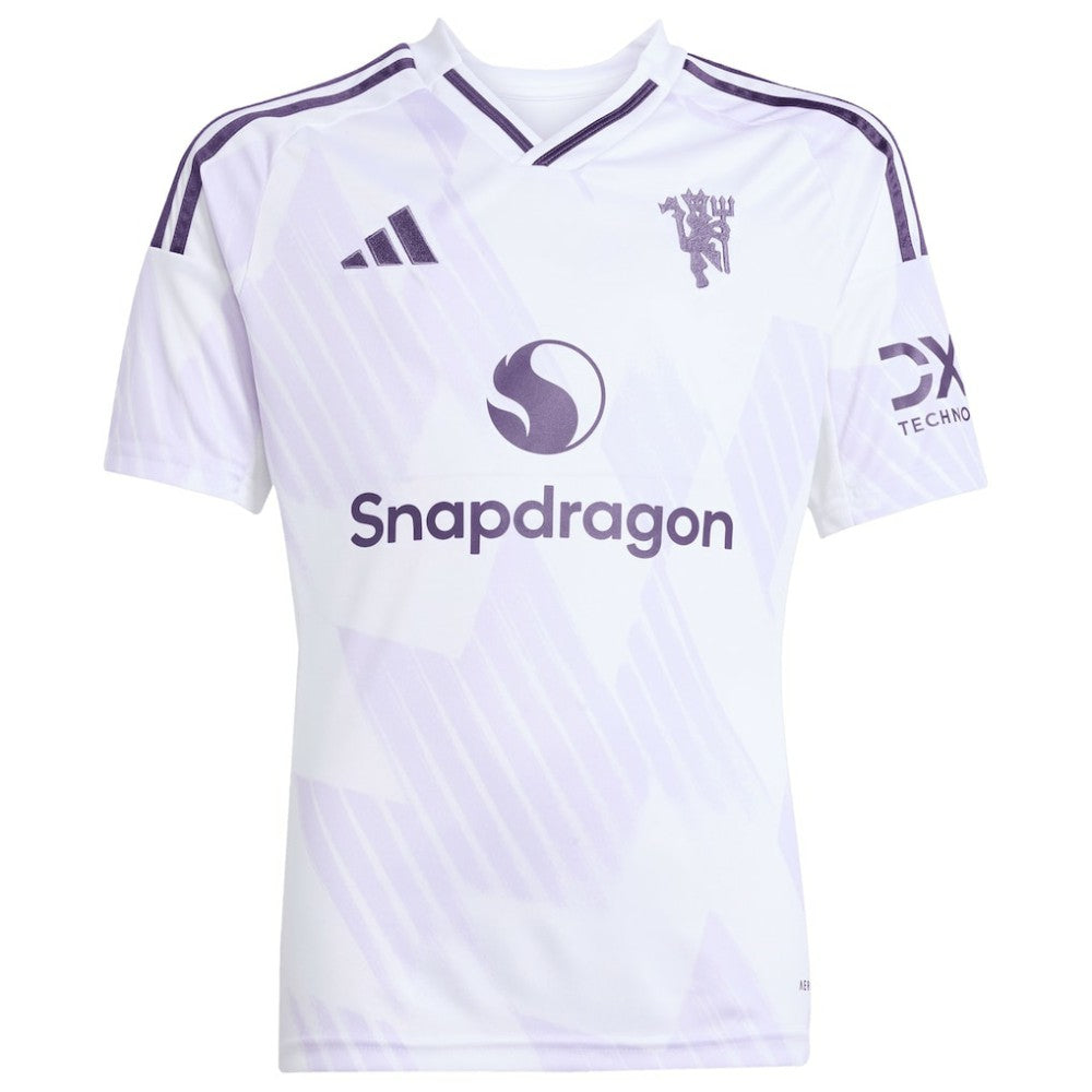 Bruno Fernandes Manchester United Youth 2025/26 Away Replica Player Jersey White | Adidas online
