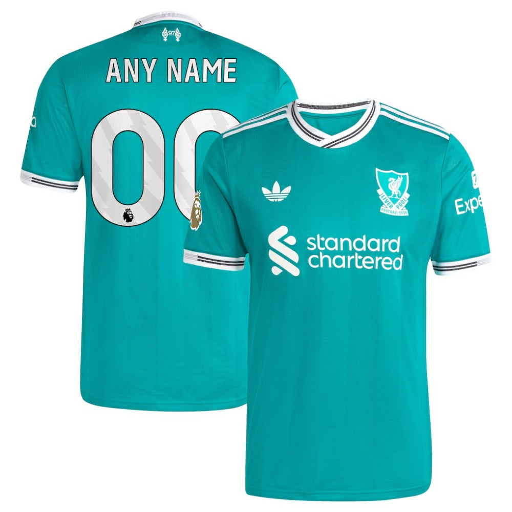 Liverpool 2025/26 Third Custom Jersey Green | Adidas online