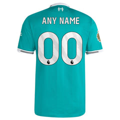 Liverpool 2025/26 Third Custom Jersey Green | Adidas online