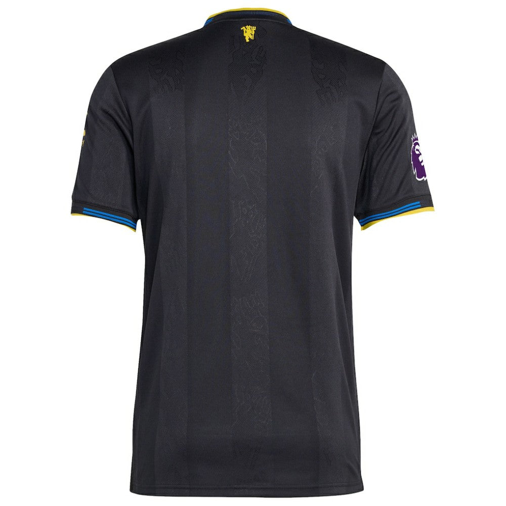 Manchester United 2025/26 Third Custom Jersey Black | Adidas Online