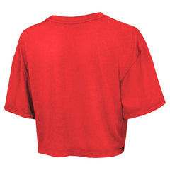 Philadelphia Phillies Majestic Threads Women's Boxy Crop T-Shirt - MLB