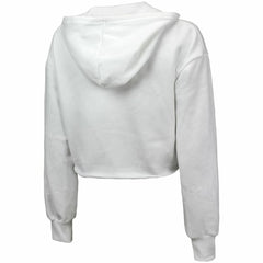 San Diego Padres Majestic Threads Women's Cropped Have A Field Day Tri-Blend Hoodie - MLB