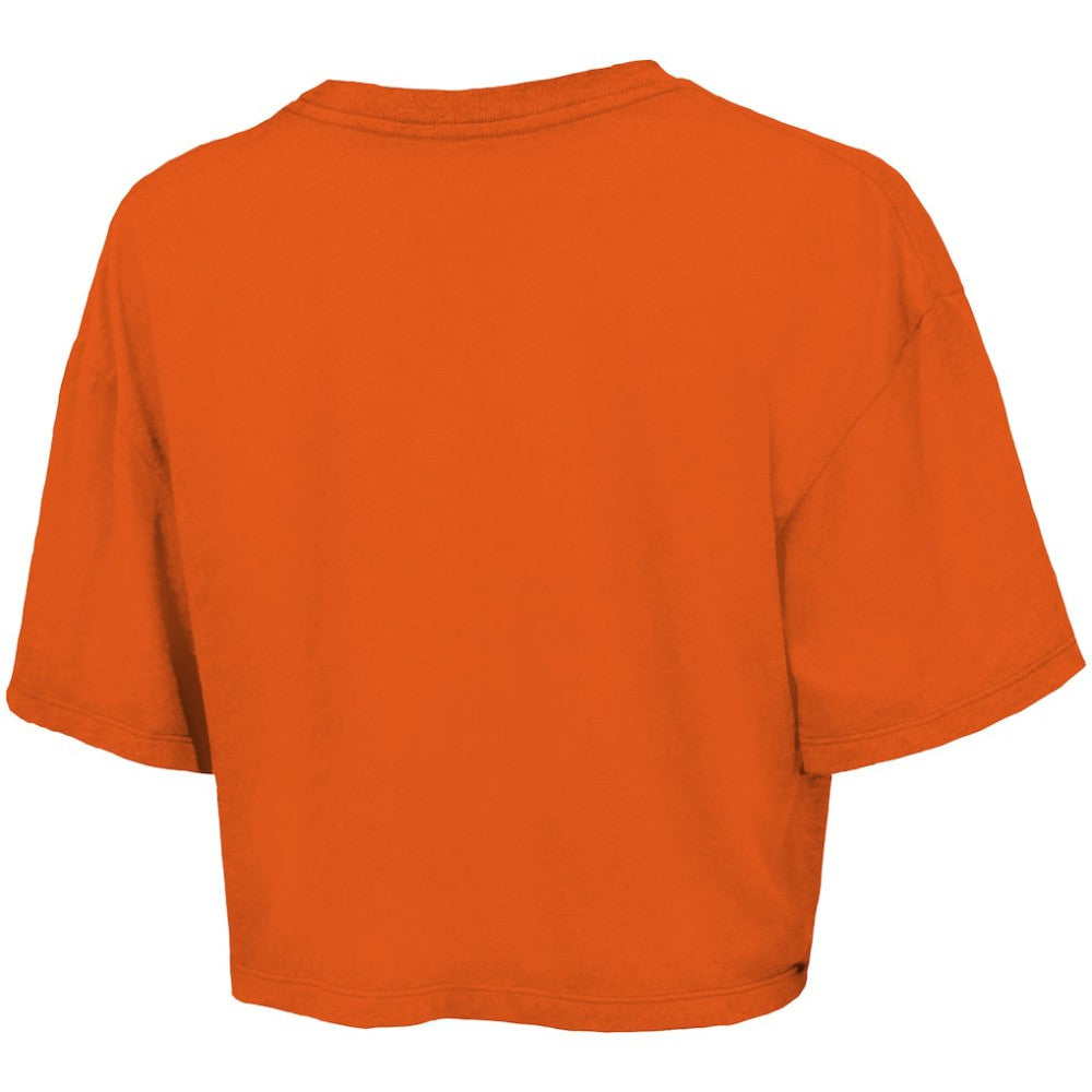 Detroit Tigers Majestic Threads Women's Boxy Crop T-Shirt - MLB