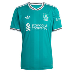 Liverpool 2025/26 Third Replica Custom Jersey Green | Adidas Online