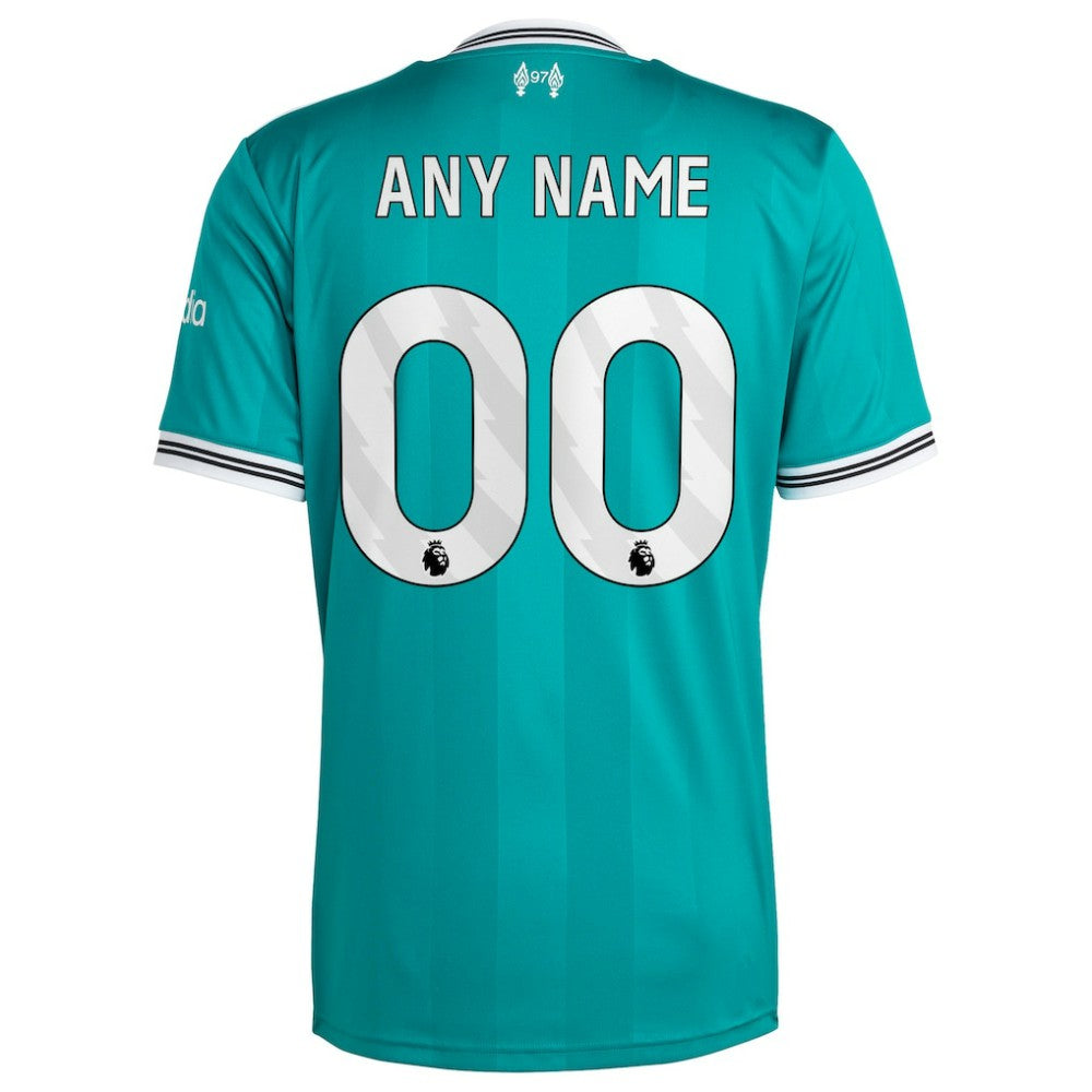 Liverpool 2025/26 Third Replica Custom Jersey Green | Adidas Online