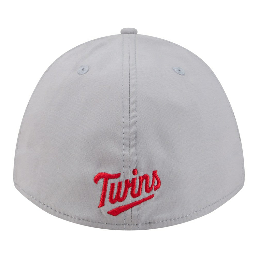 Minnesota Twins New Era Patch 39THIRTY A-Frame M-Crown Perforated Flex Hat - MLB