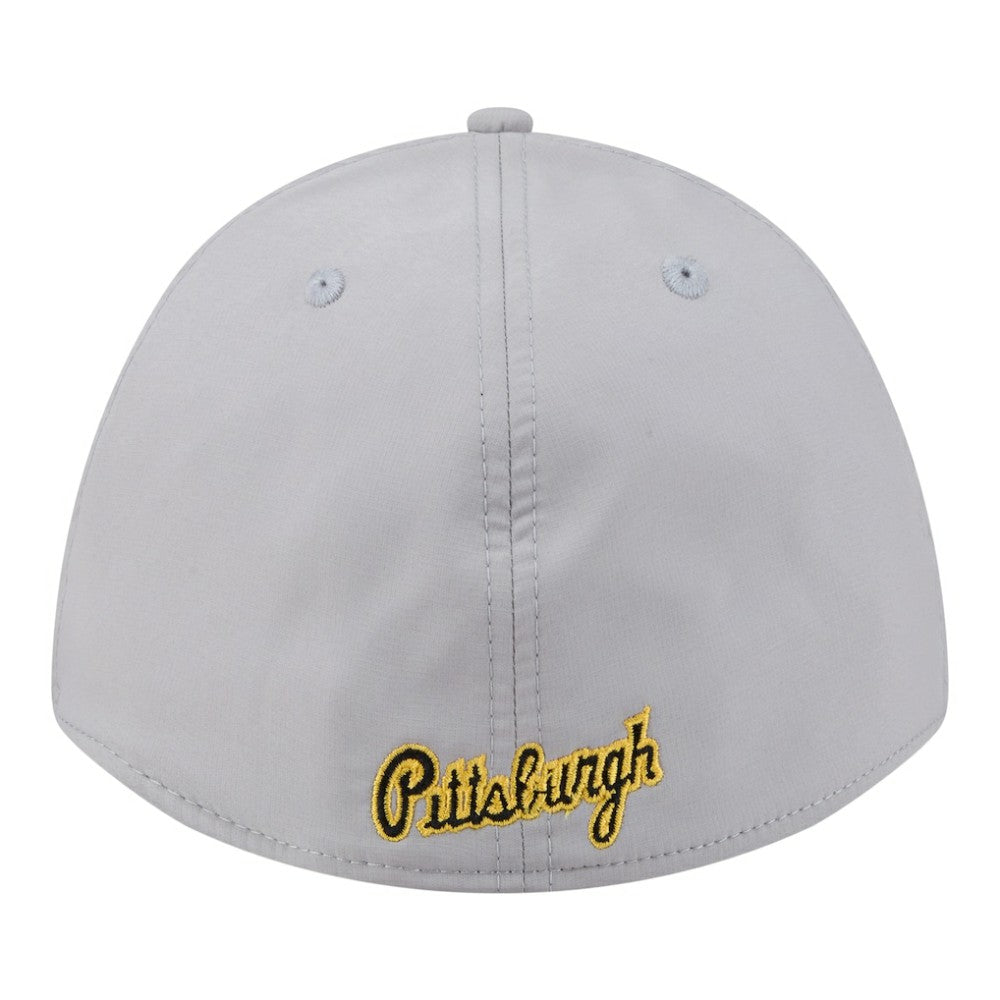 Pittsburgh Pirates New Era Patch 39THIRTY A-Frame M-Crown Perforated Flex Hat - MLB