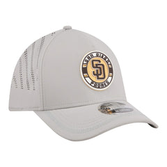 San Diego Padres New Era Patch 39THIRTY A-Frame M-Crown Perforated Flex Hat - MLB