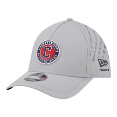 Cleveland Guardians New Era Patch 39THIRTY A-Frame M-Crown Perforated Flex Hat - MLB