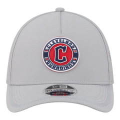 Cleveland Guardians New Era Patch 39THIRTY A-Frame M-Crown Perforated Flex Hat - MLB