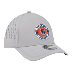 Detroit Tigers New Era Patch 39THIRTY A-Frame M-Crown Perforated Flex Hat - MLB