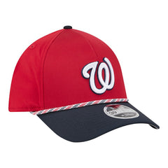 Washington Nationals New Era Rope M-Crown A-Frame 39THIRTY Flex Hat - MLB