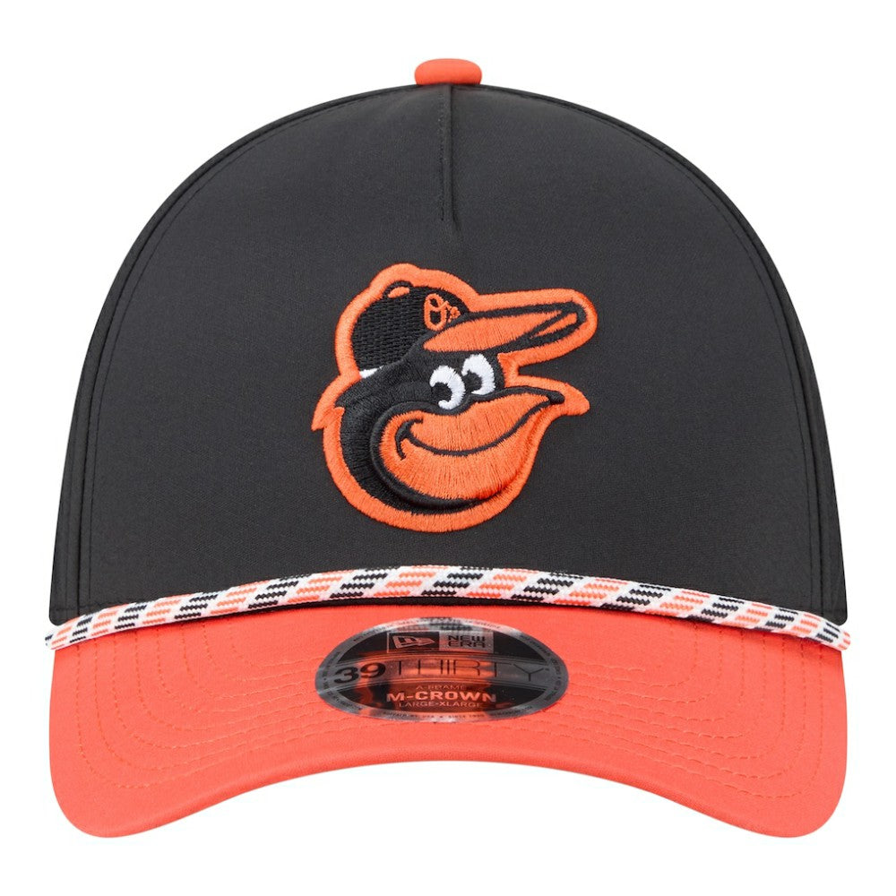 Baltimore Orioles New Era Rope M-Crown A-Frame 39THIRTY Flex Hat - MLB