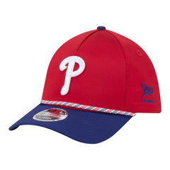 Philadelphia Phillies New Era Rope M-Crown A-Frame 39THIRTY Flex Hat - MLB