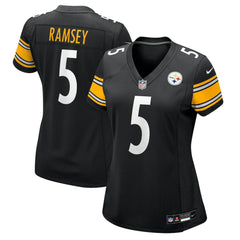 Jalen Ramsey Pittsburgh Steelers Women's Team Game Jersey Black | Nike for Sale