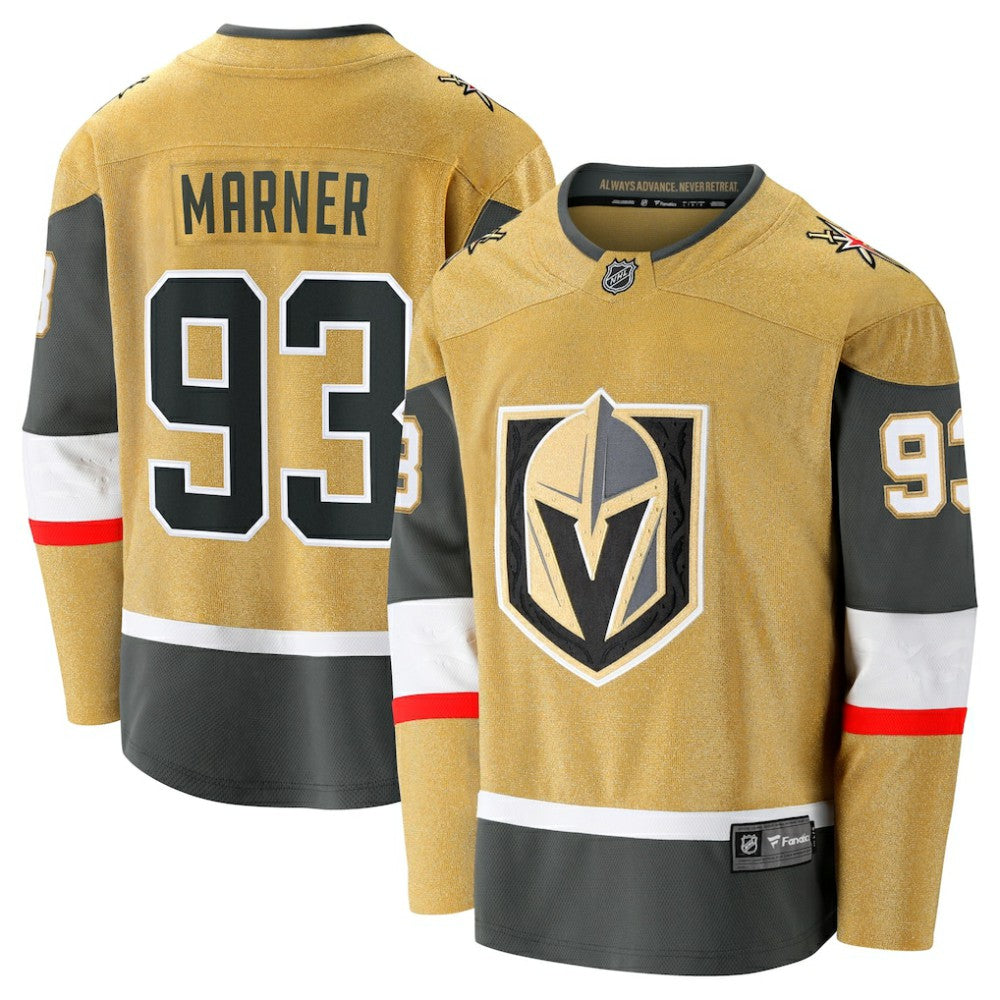 Mitch Marner Vegas Golden Knights Fanatics Home Breakaway Jersey - Gold - NHL