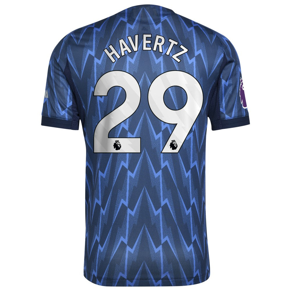 Kai Havertz Arsenal 2025/26 Away Player Jersey Blue | Adidas Online