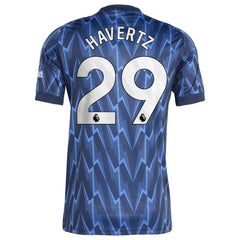 Kai Havertz Arsenal 2025/26 Away Replica Player Jersey Blue | Adidas Online