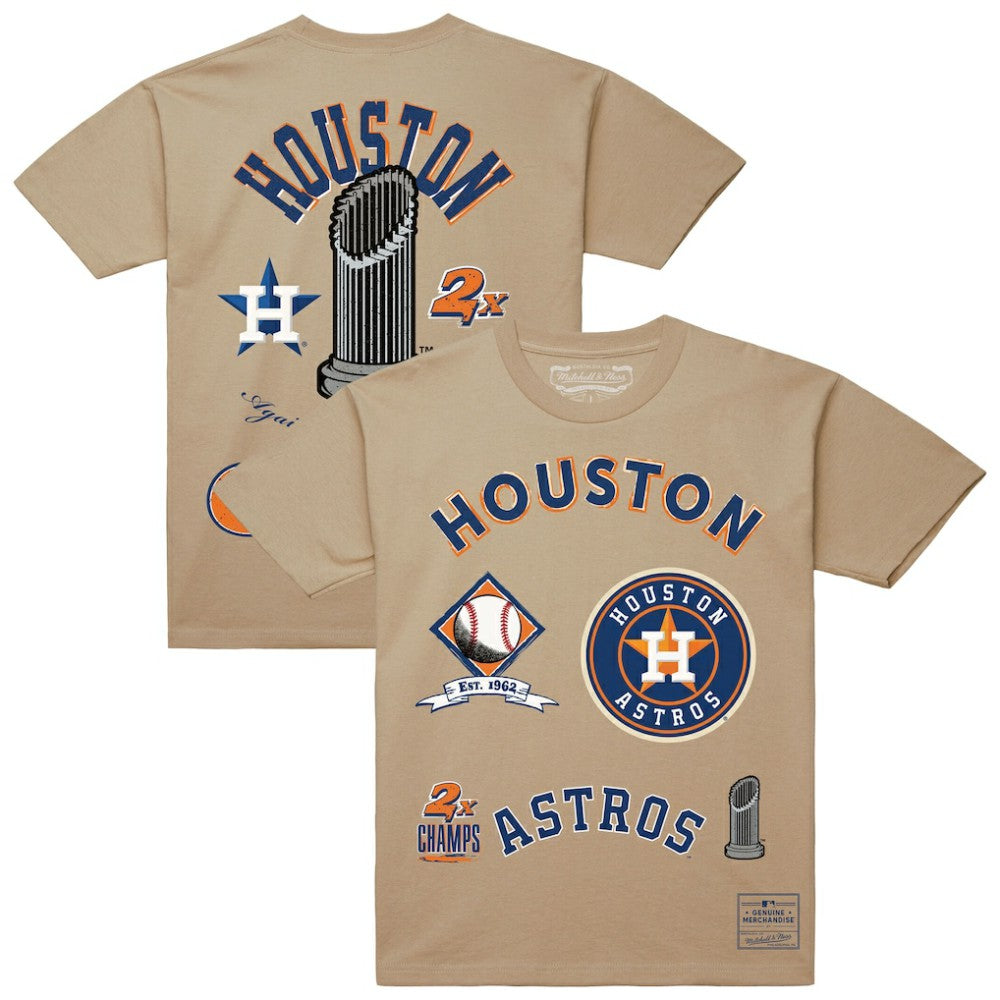 Houston Astros Mitchell & Ness Legacy Defined T-Shirt - MLB
