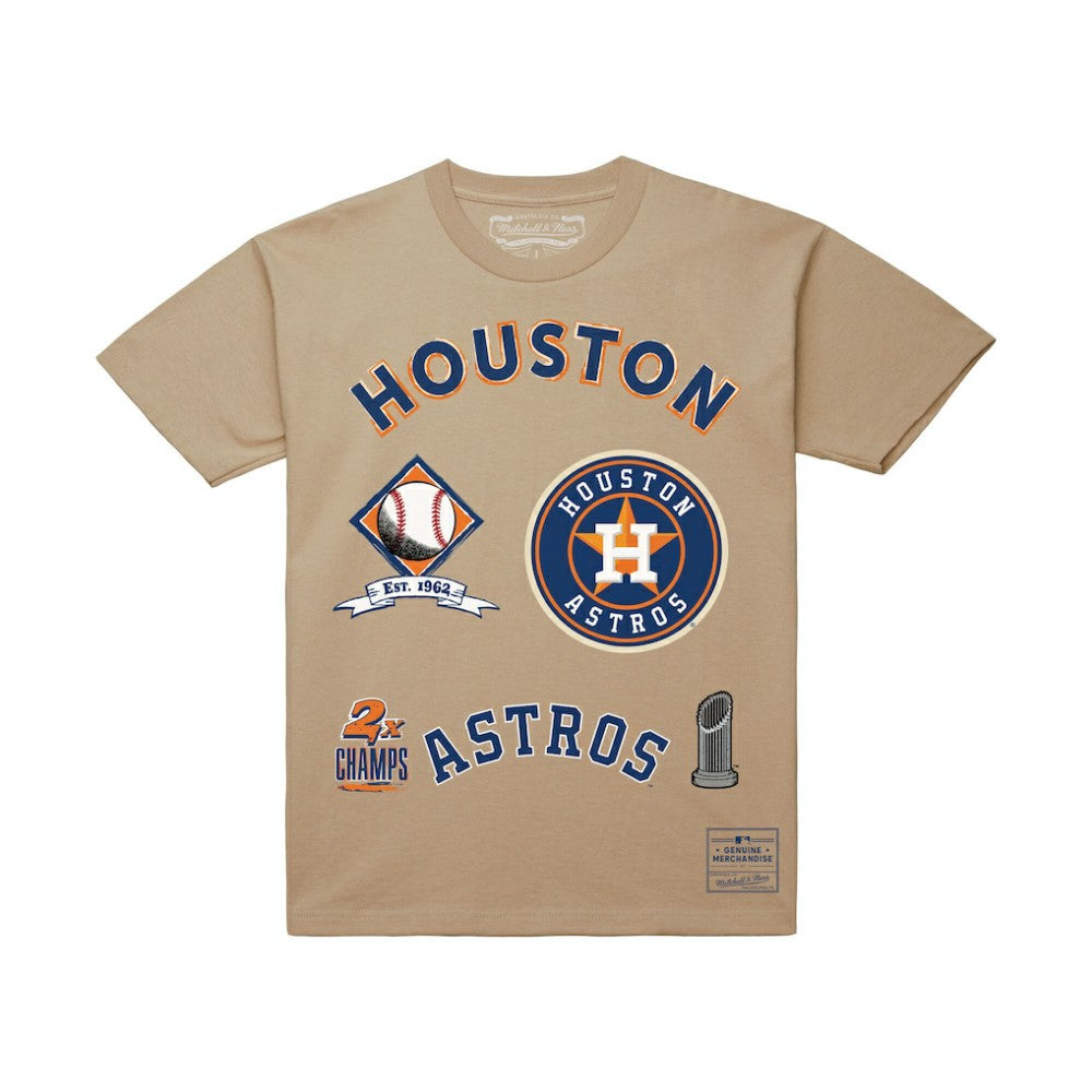 Houston Astros Mitchell & Ness Legacy Defined T-Shirt - MLB