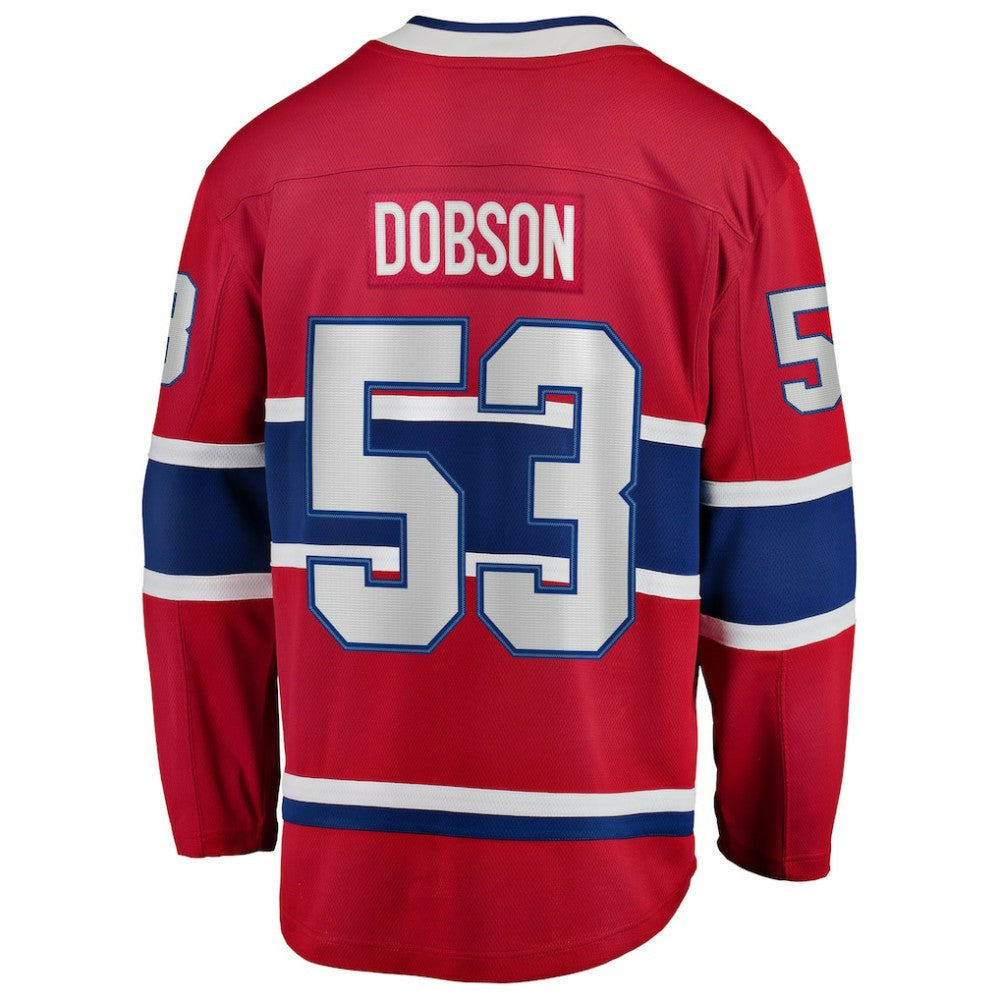 Noah Dobson Montreal Canadiens Fanatics Home Breakaway Jersey - Red - NHL