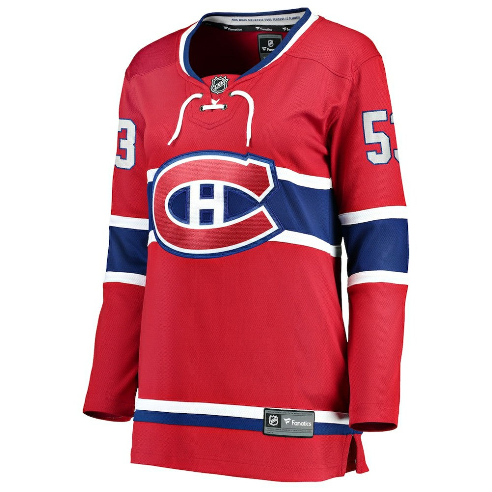 Noah Dobson Montreal Canadiens Fanatics Women's Home Breakaway Jersey - Red - NHL