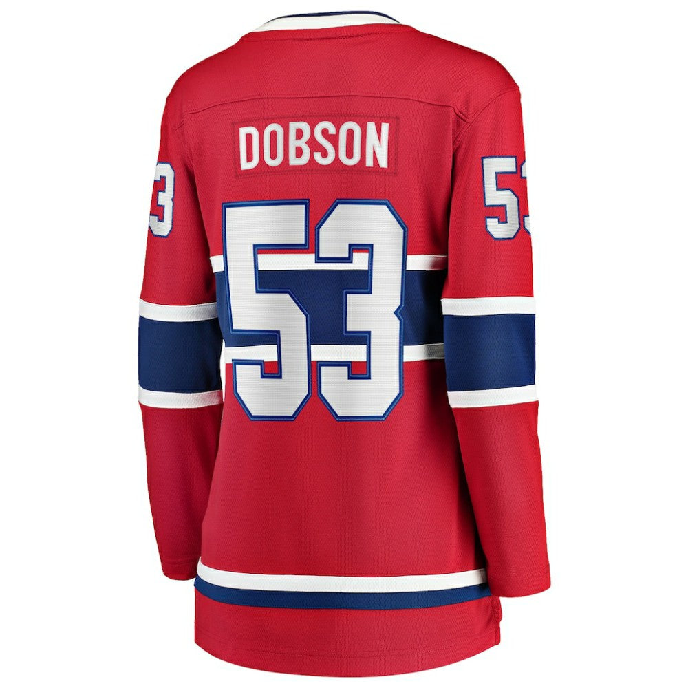 Noah Dobson Montreal Canadiens Fanatics Women's Home Breakaway Jersey - Red - NHL